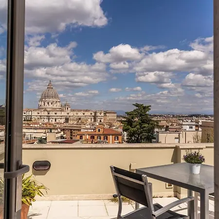 Vatican Monte Del Gallo Balcony Apartament Rzym